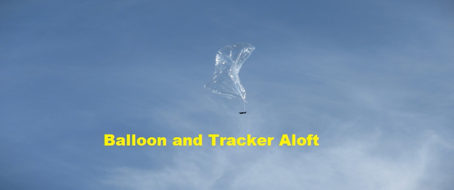 LightAPRS Tracker and Balloon Aloft.