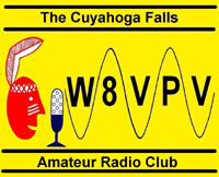 Cuyahoga Falls Amaetuer Radio Club logo.